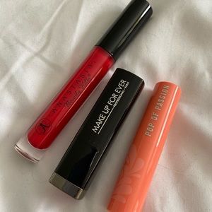 3 Anastasia + others lip bundle